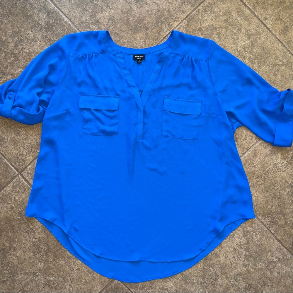 Torrid - Pullover 3/4 Sleeve Tunic